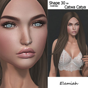 Elemiah - shape 30 - for Catwa Catya