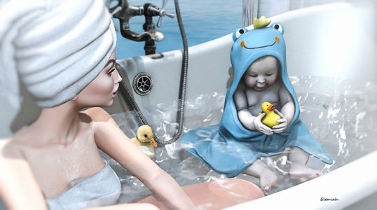 Babies in the bath (blog)