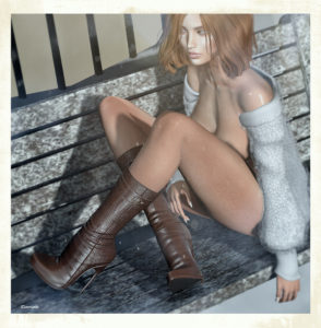 Girl and boots (blog)